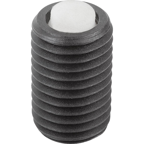 Self-Aligning Pads With O-Ring, Form:K Carbon Steel, Comp:Polyacetal